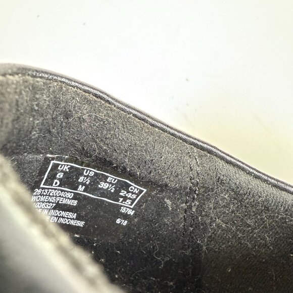 Clarks Collection Women's 8.5 M Hope Roxanne Slip On Comfort Loafer Black - Picture 12 of 12